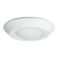 Halo BLD4 Series Matte White 4 in. W Aluminum LED Canless Recessed Downlight 10.3 W