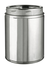 Selkirk 6 in. D X 12 in. L Stainless Steel Chimney Pipe