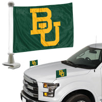 Baylor University Ambassador Car Flags - 2 Pack