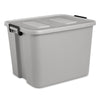 Sterilite 16.25 in. H X 18.5 in. W X 22.75 in. D Stackable Storage Tote (Pack of 6)