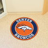 NFL - Denver Broncos Roundel Rug - 27in. Diameter