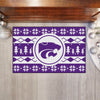 Kansas State University Holiday Sweater Rug - 19in. x 30in.