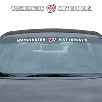 MLB - Washington Nationals Sun Stripe Windshield Decal 3.25 in. x 34 in.