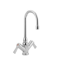 Chrome two-handle laboratory faucet