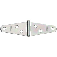 National Hardware 2 in. L Zinc-Plated Light Strap Hinge 1 pk