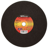 Forney 12 in. D X 1 in. Aluminum Oxide Metal Cutting Wheel 1 pc