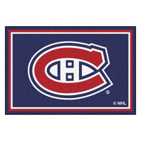 NHL - Montreal Canadiens 5ft. x 8 ft. Plush Area Rug