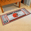 NFL - Cleveland Browns Ticket Runner Rug - 30in. x 72in.