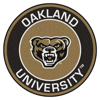 Oakland University Roundel Rug - 27in. Diameter