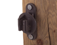 Dare Wood Post Insulator Black