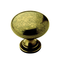 Amerock BP53005BB 1-1/4" Burnished Brass Knob                                                                                                         