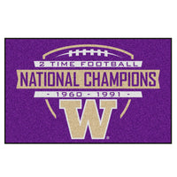 University of Washington Dynasty Rug - 19in. X 30in.