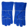 Forney 13.5 in. Leather Welding Gloves Blue L 1 pk