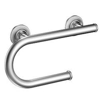 GRAB BAR W/ TP HOLDER CHROME