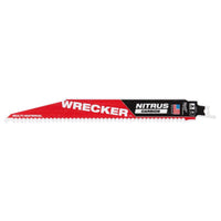 Milwaukee Wrecker 9 in. Nitrus Carbide Sawzall Reciprocating Saw Blade 6 TPI 1 pk