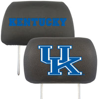 University of Kentucky Embroidered Head Rest Cover Set - 2 Pieces