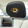 University of Missouri Embroidered Head Rest Cover Set - 2 Pieces