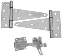 National Hardware Silver Stainless Steel Gate Hardware Kit 1 pk