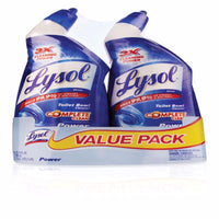 Lysol Complete Clean No Scent Toilet Bowl Cleaner 24 oz Gel (Pack of 4).