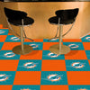 NFL - Miami Dolphins Team Carpet Tiles - 45 Sq Ft.