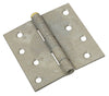 National Hardware 4 in. L Galvanized Broad Hinge (Pack of 5)