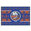 NHL - New York Islanders Holiday Sweater Rug - 19in. x 30in.