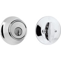 660 26 SMT RCAL 5303 K3 1-Cyl Deadbolt - Polished Chrome