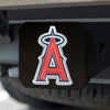 MLB - Los Angeles Angels Black Metal Hitch Cover - 3D Color Emblem