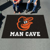 MLB - Baltimore Orioles Man Cave Rug - 5ft. x 8 ft.