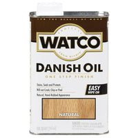 Watco 242218 1 Quart Natural Danish Oil Finish  (Pack Of 6)