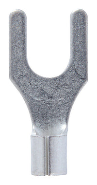 Jandorf 12-10 Ga. Uninsulated Wire Terminal Spade Silver 5 pk