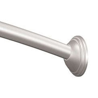 BRUSHED NICKEL 6' CURVED SHOWER ROD