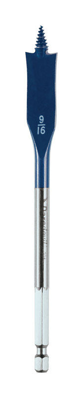 Bosch Daredevil 9/16 in. X 6 in. L High Carbon Steel Spade Bit Hex Shank 1 pc