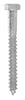 Hillman 3/8 in. X 3-1/2 in. L Hex Hot Dipped Galvanized Steel Lag Screw 50 pk