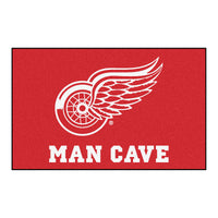 NHL - Detroit Red Wings Man Cave Rug - 5ft. x 8 ft.