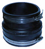 Fernco Schedule 40 4 in. Hub each X 4 in. D Hub PVC Flexible Coupling 1 pk