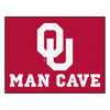 University of Oklahoma Man Cave Rug - 34 in. x 42.5 in.