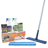 Bona 16.5 In. W Dry/Wet Fiber Floor Care Kit