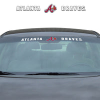 MLB - Atlanta Braves Sun Stripe Windshield Decal 3.25 in. x 34 in.