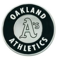 MLB - Oakland Athletics 3D Chromed Metal Emblem