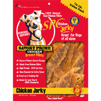 Savory Prime Chicken Grain Free Jerky Tenders For Dogs 8 oz 1 pk