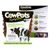 CowPots 3.75 in. H X 4 in. W X 2.5 in. L Plant Pot Seed Starter 12 pk (Pack of 12)