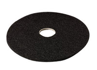 3M 17 in. Dia. Non-Woven Natural/Polyester Fiber Floor Pad Disc Black (Pack of 5)