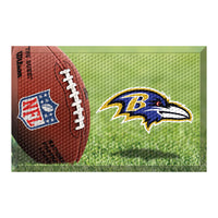 NFL - Baltimore Ravens Rubber Scraper Door Mat