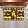 University of Wyoming Holiday Sweater Rug - 19in. x 30in.