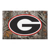 University of Georgia Camo Rubber Scraper Door Mat