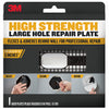 3M 6 in. L X 5.5 in. W Fiberglass Black Self Adhesive Wall Repair Patch