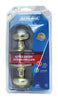 Schlage Georgian Bright Brass Entry Lockset 1-3/4 in.