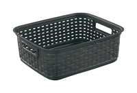 Sterilite 5.25 in. H x 12.25 in. W x 15 in. D Storage Bin (Pack of 6)