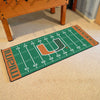 University of Miami Field Runner Mat - 30in. x 72in.